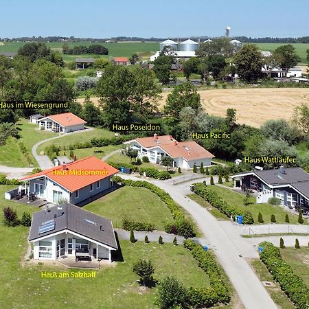Daenische Ferienhaeuser Am Salzhaff Haus Poseidon Insel Poel Buitenkant foto