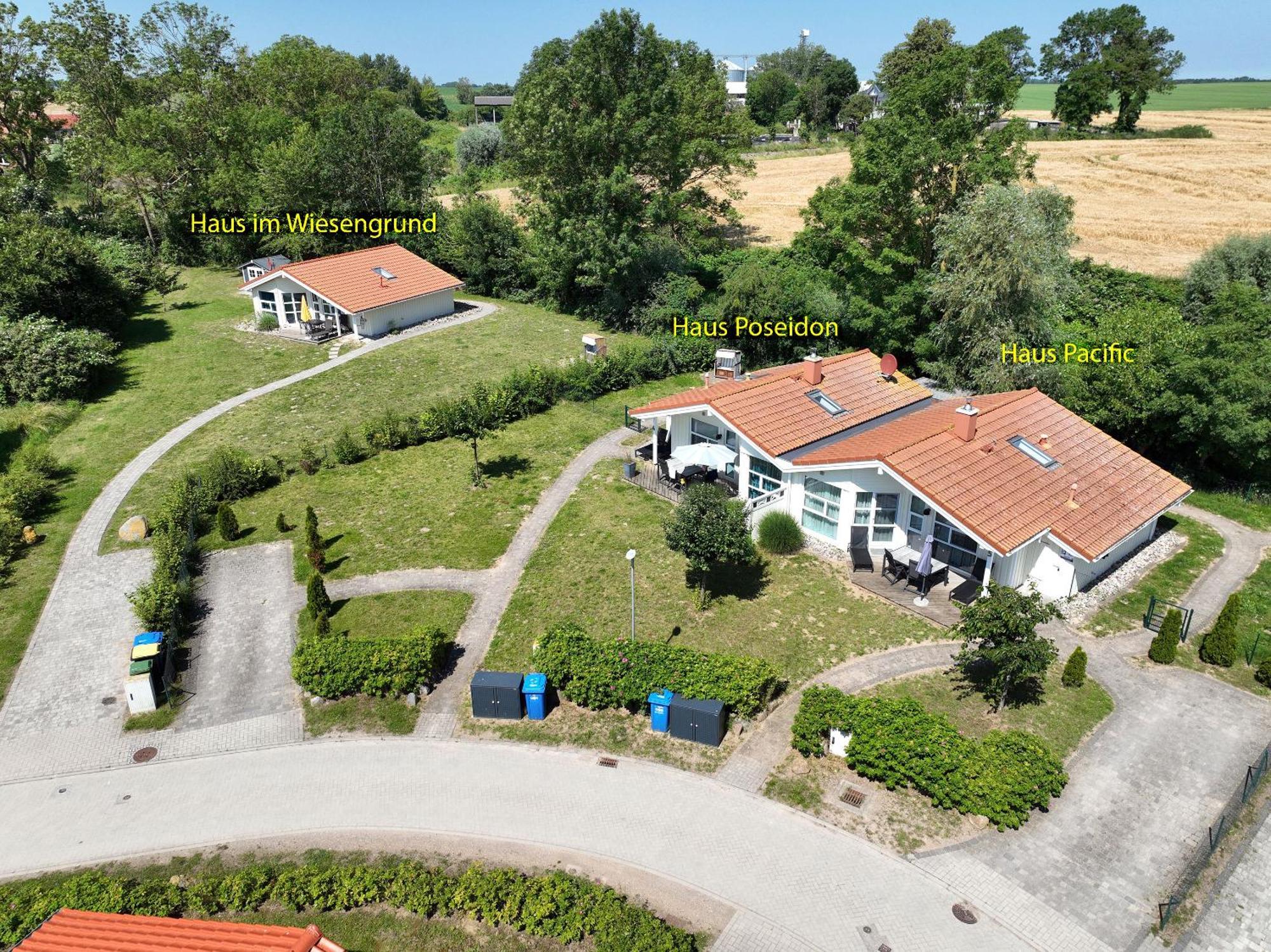 Daenische Ferienhaeuser Am Salzhaff Haus Poseidon Insel Poel Buitenkant foto